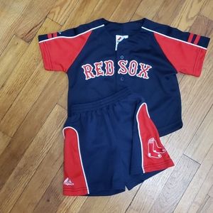 Red Sox Jersey and Shorts Set 2T